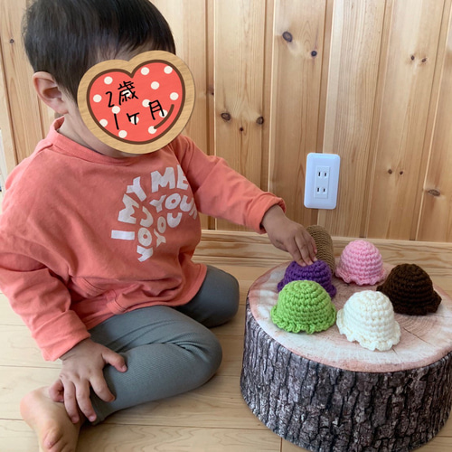 y*i様 3段アイスくんのあみぐるみ y*i様 3段アイスくんのあみぐるみ y*i様 3段