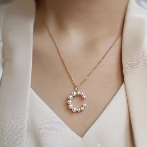 天然淡水パール 三日月 K9 ゴールド シンプル ラグジュアリー  