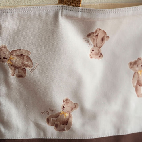 sale☆入園入学セット☆テディベア☆モカ×グレー☆レッスン