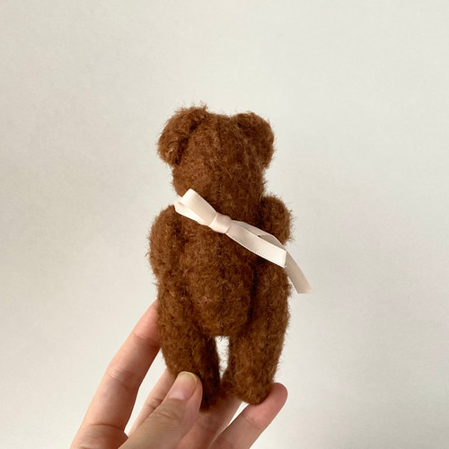 13㎝□フレーフレー ピーナッツベア チョコ ぬいぐるみ mmmyok 通販