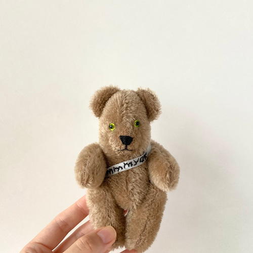 13㎝□フレーフレー ピーナッツベア ペリドット ぬいぐるみ mmmyok