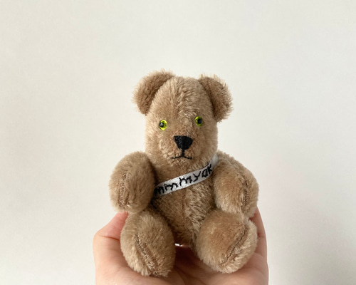 13㎝□フレーフレー ピーナッツベア ペリドット ぬいぐるみ mmmyok