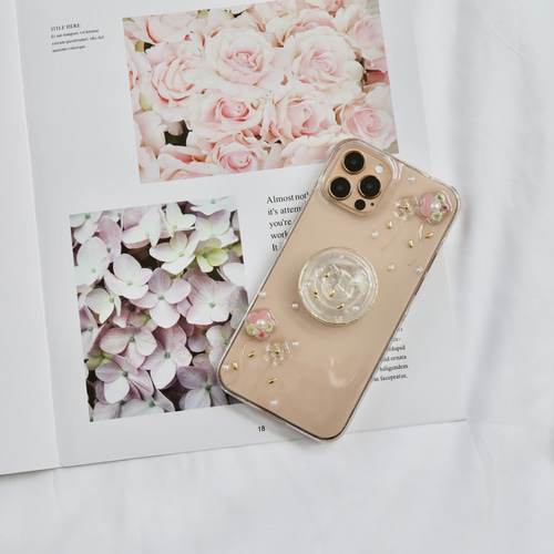 押し花 スマホグリップ❁✿ オーダーページ