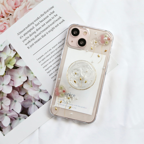 押し花 スマホグリップ❁✿  オーダーページ 押し花 スマホグリップ❁✿ オーダーページ