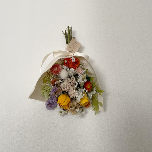 ♪送料込み♪ドライフラワー♪森のスワッグ♪no.7 ドライフラワー