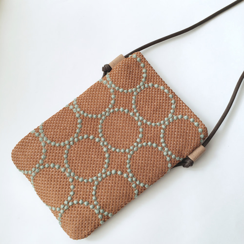 スマホショルダー ミナペルホネン タンバリン スマホポシェット スマホショルダー ミナペルホネン タンバリン スマホポシェット