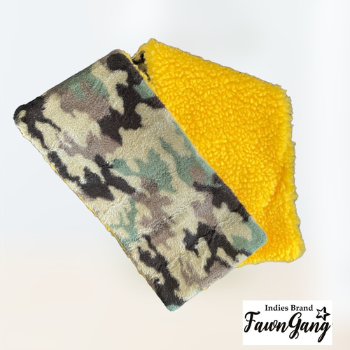 ☆カモフラ 迷彩柄☆フォックスファー マフラー