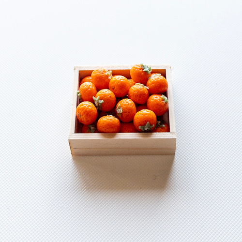 ミニチュアフード みかん25個 ミニチュア その他雑貨 larkrevo