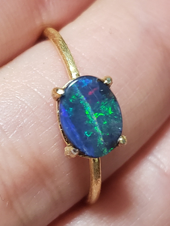 ★決算特価商品★ ボルダーオパールリング13号 15243056 通販 annemo 指輪・リング アクセサリー