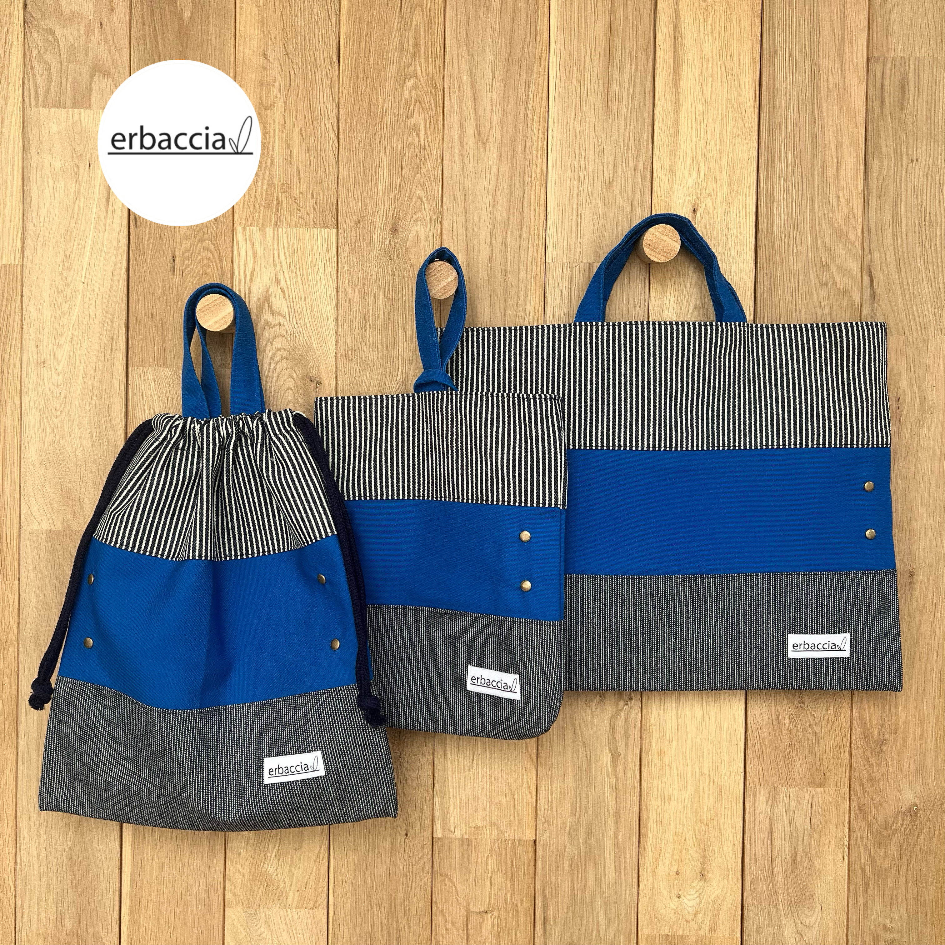 ★入園前入学セット★ヒッコリー★ブルー★