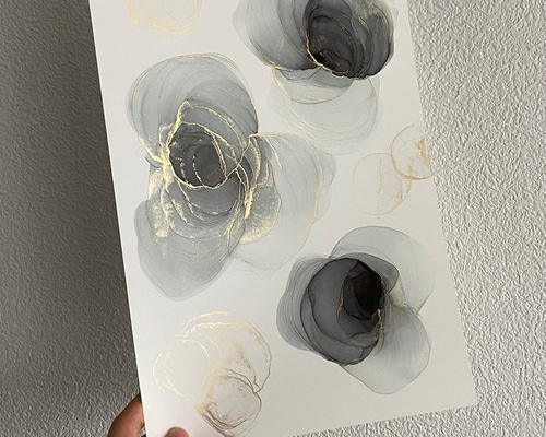 専用　アルコールインクアート アルコールインクアート その他アート ink art asami 通販