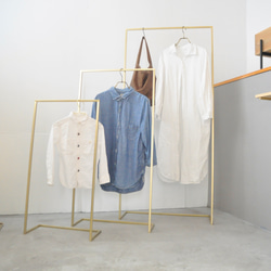 アイアンハンガーラック XL（ゴールド） ハンガーラック GO DIY LIFE