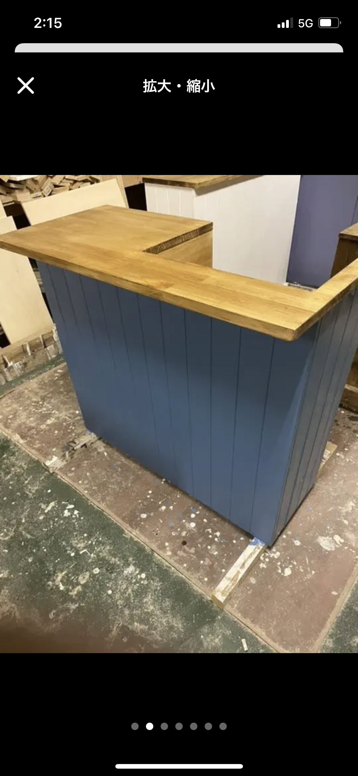 設置配送　レジカウンター　受付カウンター