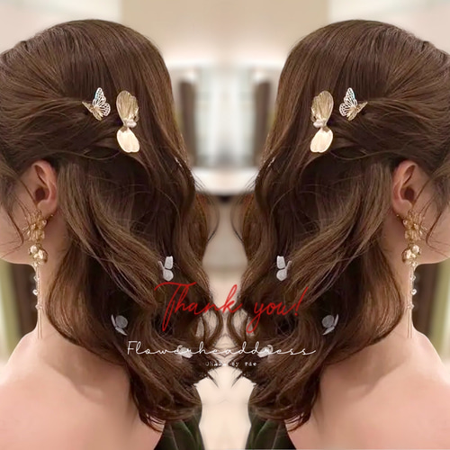 ANNAN WEDDING 蝶々へアピンセット ANNAN WEDDING 蝶々へアピンセット 楽天市場】【お花と蝶々のアレンジ