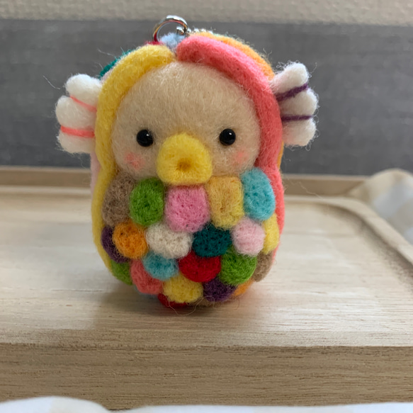 アマビエ様羊毛フェルトハンドメイド