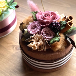 送料無料・flower  cake・chocolate 1枚目の画像