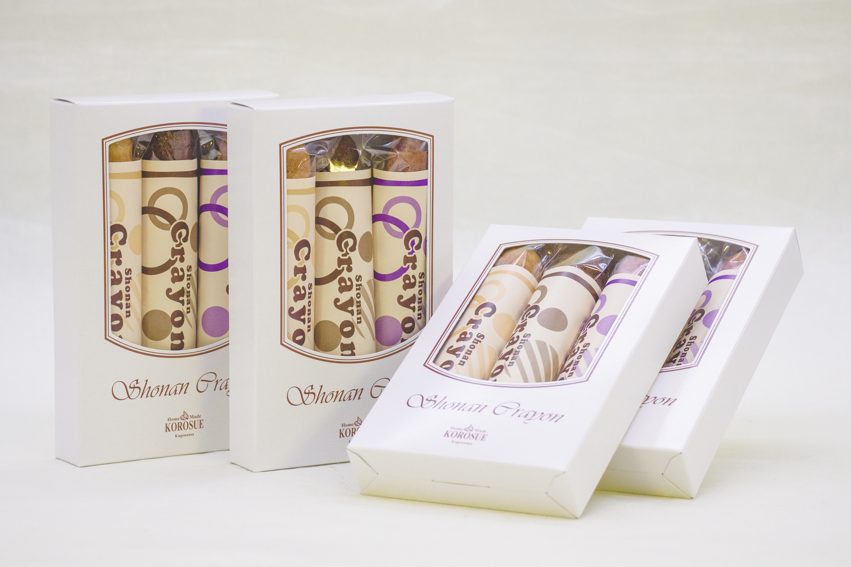 湘南クレヨン3本セット　ＮＥＷデザイン3本入り5箱分