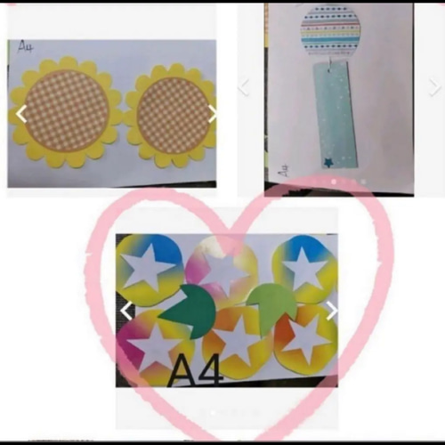 大きめ夏祭り27点セット 壁面飾り 型紙 桃🍑 通販 15244190｜Creema  