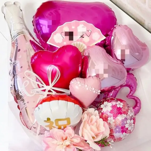 おむつケーキ バルーンギフト バルーンアレンジ バルーンブーケ 誕生日