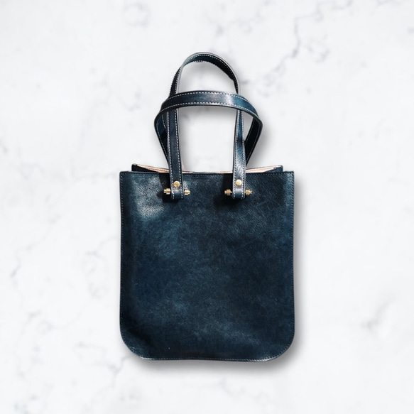 トートバッグ 国産革 手染め 総革 東京発 137 トートバッグ ももこ