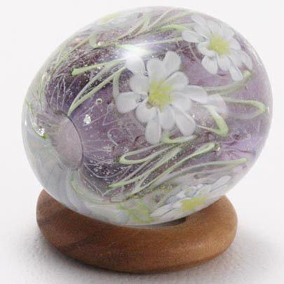 花とんぼ玉　ガラス　キラキラ　あみあみ