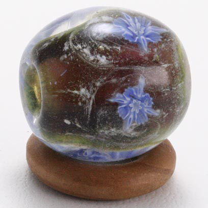 とんぼ玉　ガラス　花とんぼ玉　ふわふわ