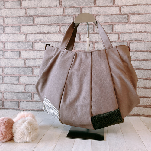 春幸秋　グラニーバッグ　ハンドメイド 春幸秋様 Lサイズ グラニーバッグ ハンドメイド 春幸秋様専用