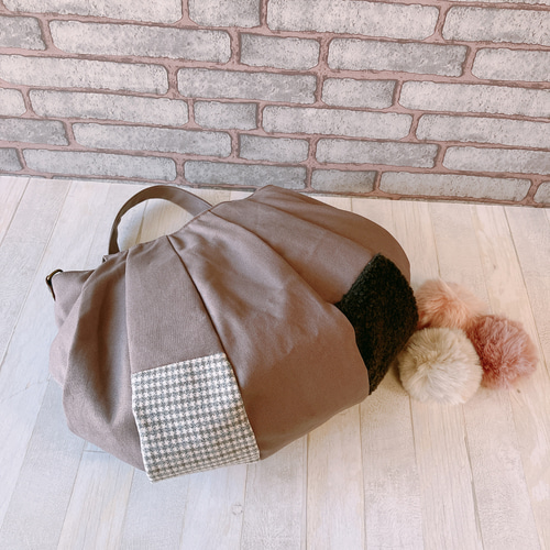 春幸秋 グラニーバッグ ハンドメイド 春幸秋 グラニーバッグ