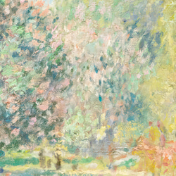 クロード・モネ "Landscape: The Parc Monceau"　アートポスター　インテリアアート　有名絵画 13枚目の画像