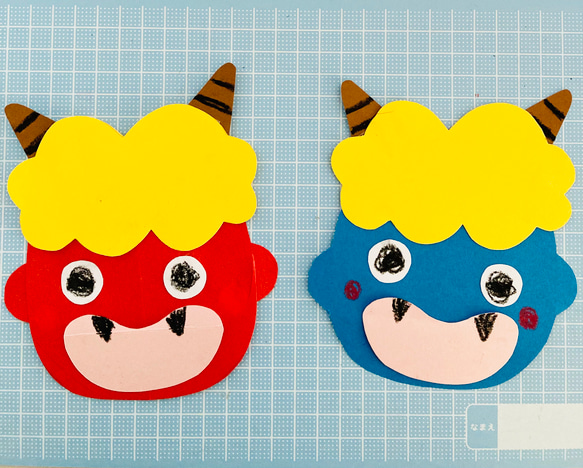 鬼製作キット 10セット 節分 壁面 飾り 鬼 2月 冬 壁面飾り 1月 2月  