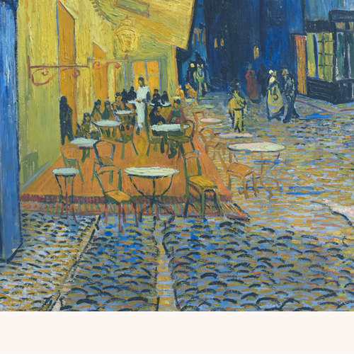 ゴッホ 夜のカフェテラス Cafe Terrace at Night アートポスター
