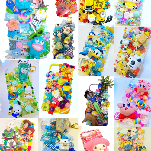 ♡デコ電　オーダー受付ページ♡ デコ電 スマホケース オーダー受付中 スマホケース・カバー Decooo_ME