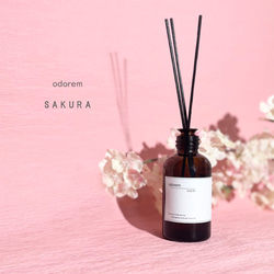 SAKURA-サクラ-(桜）Room Fragrance(ルームフレグランス)　ディフューザー　100ml 1枚目の画像