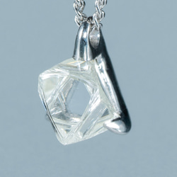 ソーヤブル ダイヤモンド原石ペンダント 3枚目の画像