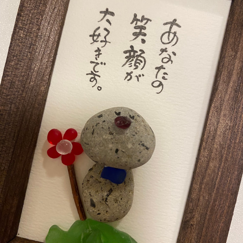 WOL.S シーグラスアート お地蔵さん その他インテリア雑貨 WOL.S