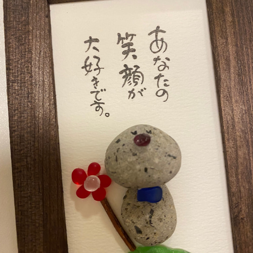 WOL.S シーグラスアート お地蔵さん その他インテリア雑貨 WOL.S