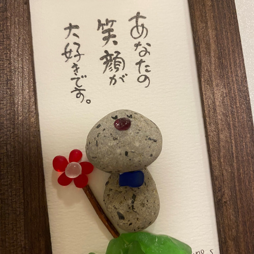 WOL.S シーグラスアート お地蔵さん その他インテリア雑貨 WOL.S