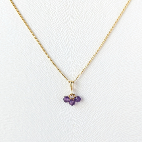 冬の誕生石2024 《古希、喜寿のお祝いにも》＊2点セット＊ アメジスト