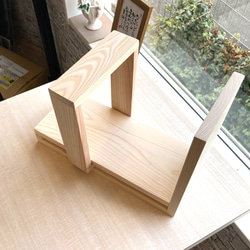 暮らしの道具【食パンスライサー】2斤用　木製　キッチン　木製 4枚目の画像