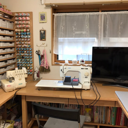 裁縫机　文机　作業台　収納台　2台セット 裁縫机 文机 作業台 収納台 2台セット 裁縫机 文机 作業台 収納台 2台