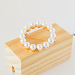 [翌日発送]『上品なパールサークルのブローチ』卒園式　入学式　結婚式　セレモニー　フォーマル 9枚目の画像