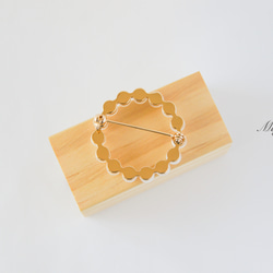 [翌日発送]『上品なパールサークルのブローチ』卒園式　入学式　結婚式　セレモニー　フォーマル 6枚目の画像