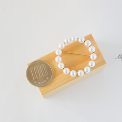 [翌日発送]『上品なパールサークルのブローチ』卒園式　入学式　結婚式　セレモニー　フォーマル 5枚目の画像