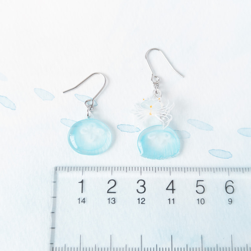 クラゲライダー＊ピアス/イヤリング ピアス（フック・チェーン） ねぎ