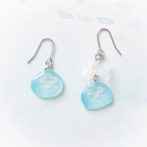 クラゲライダー＊ピアス/イヤリング ピアス（フック・チェーン