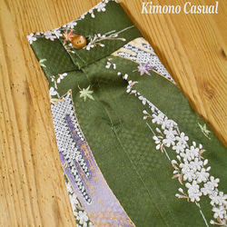 着物アロハシャツ Kimono Hawaiian Shirt AL-700/L 9枚目の画像