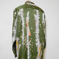 着物アロハシャツ Kimono Hawaiian Shirt AL-700/L 14枚目の画像