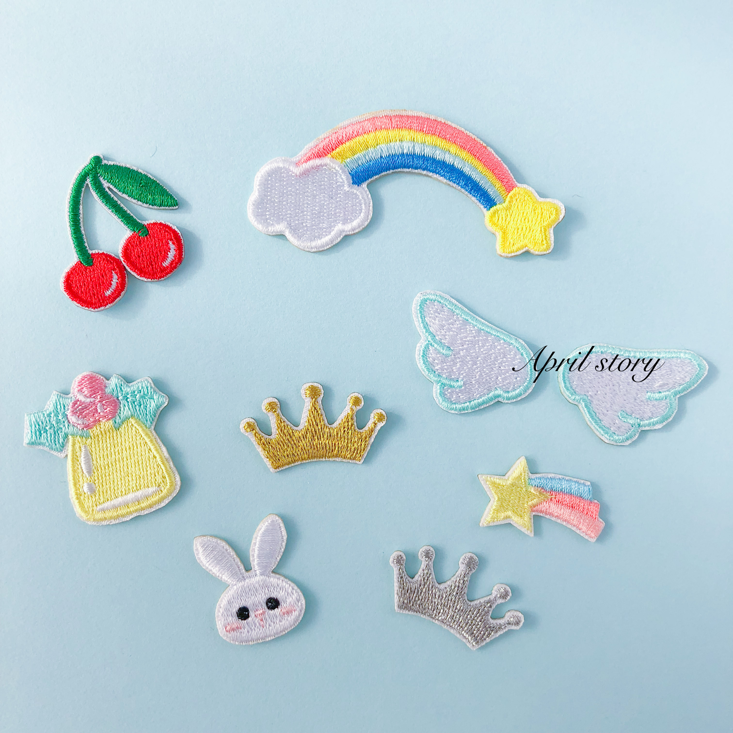 花束うさぎ刺繍ワンピース 麻 フランシュリッペ M ピンク