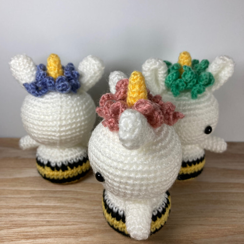 ツノが生えた‼︎‼︎うさぎ鬼【節分】 あみぐるみ m craft & green 通販