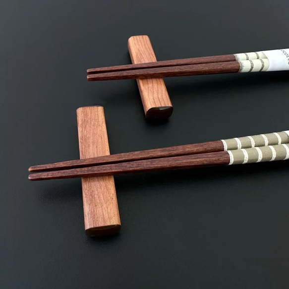 エシカルなお箸シリーズ 夫婦箸 ココット 箸置きセット 4枚目の画像